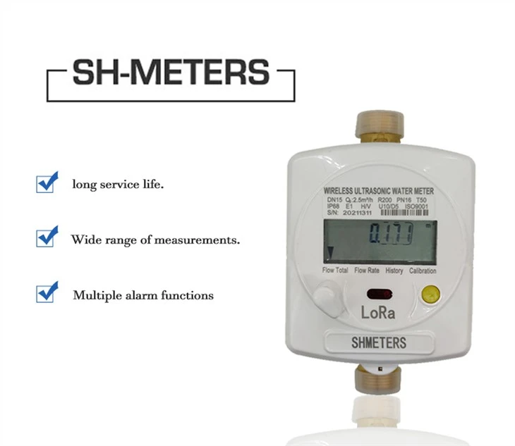 Sistema di lettura remoto wireless del contatore dell'acqua ad ultrasuoni sfuso