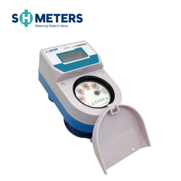 15mm Post Paid Water Meters Remote Digital Prepaid Brass Water Meter