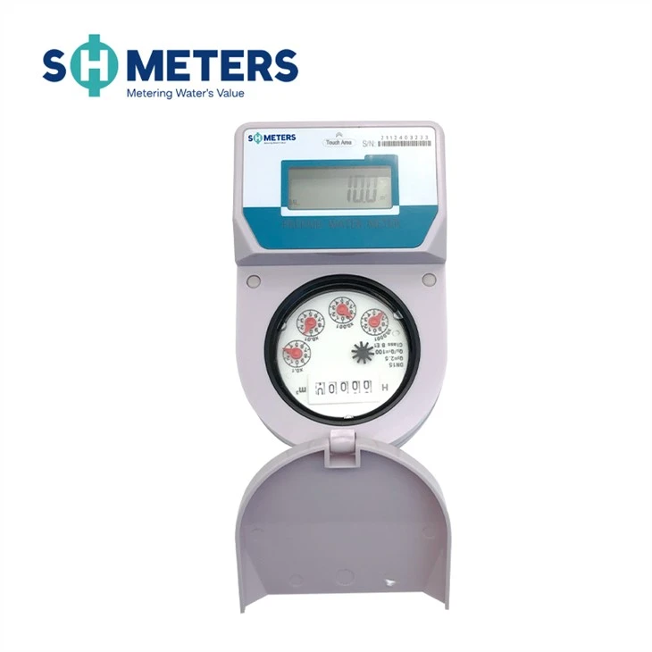 15mm Post Paid Water Meters Remote Digital Prepaid Brass Water Meter