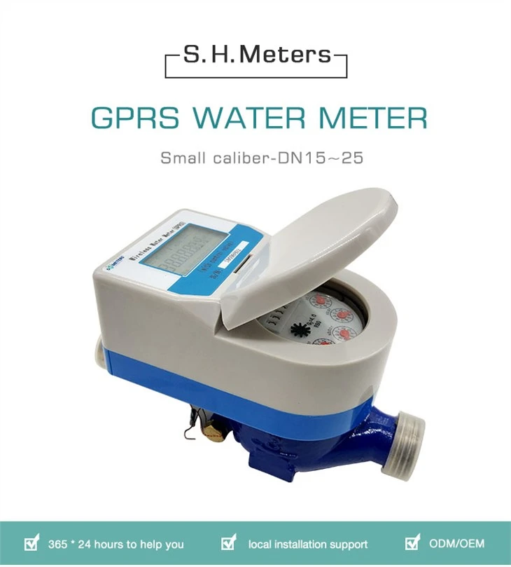 Dn15 Contatore dell'acqua GPRS a lettura diretta remota intelligente