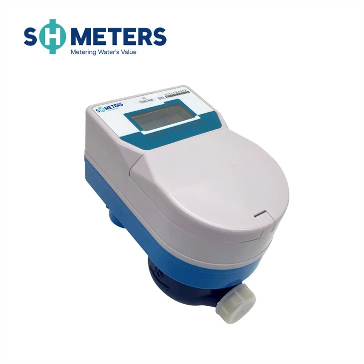 3/4'' Residential Sim Card Smart Prepaid Water Meter With Shut Off