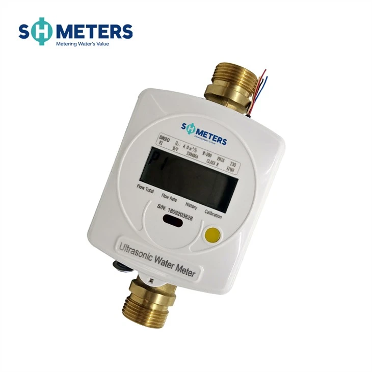 Misuratore di portata dell'acqua Modbus Rs485 Misuratore dell'acqua a ultrasuoni di piccole dimensioni