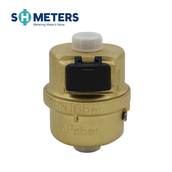 Volumetric Cold Water Meter Class C R160 Brass Body Color