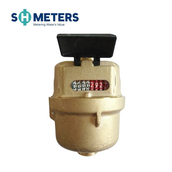 Brass,Plastic Body Volumetric Water Meter For Residential suppliers