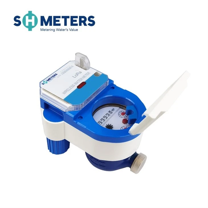 LoRa Smart Water Meter Brass Body DN15~ 25mm With Wireless Communications