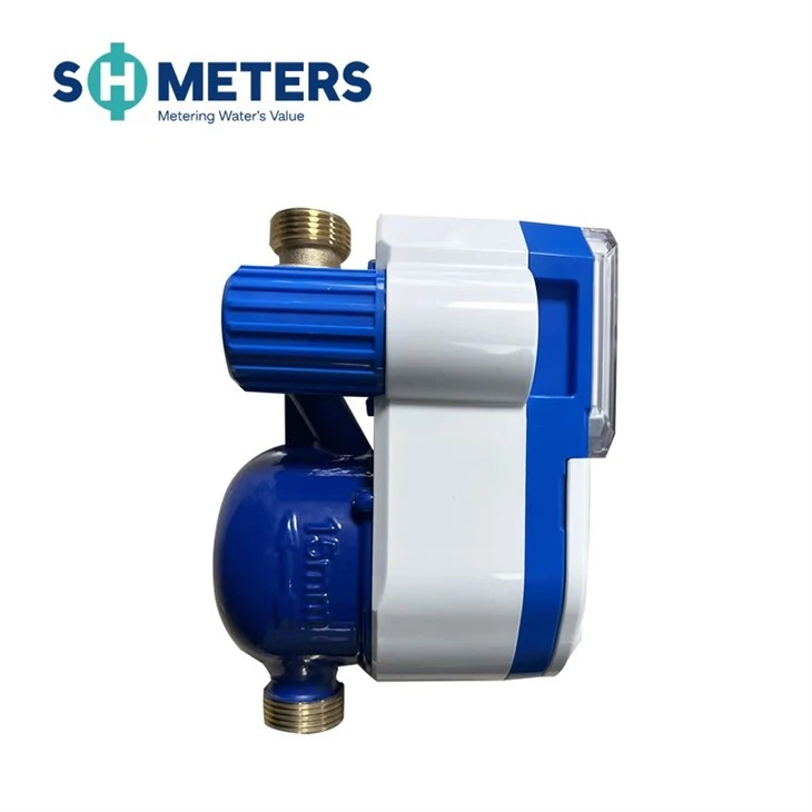 STS Prepayment Water Meter Brass Body R100 For Residential factory STS Prepayment Water Meter Brass Body R100 For Residential factory